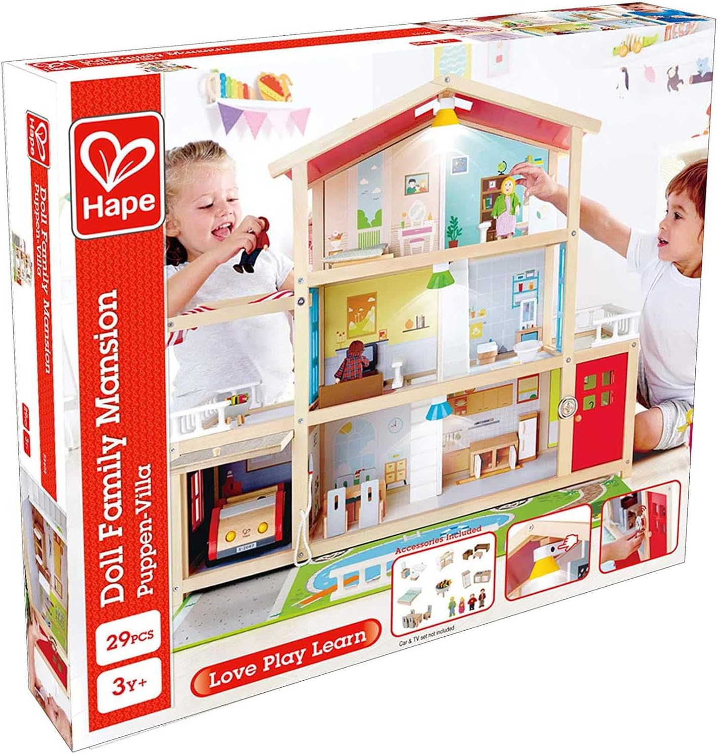 Hape Doll Family Mansion