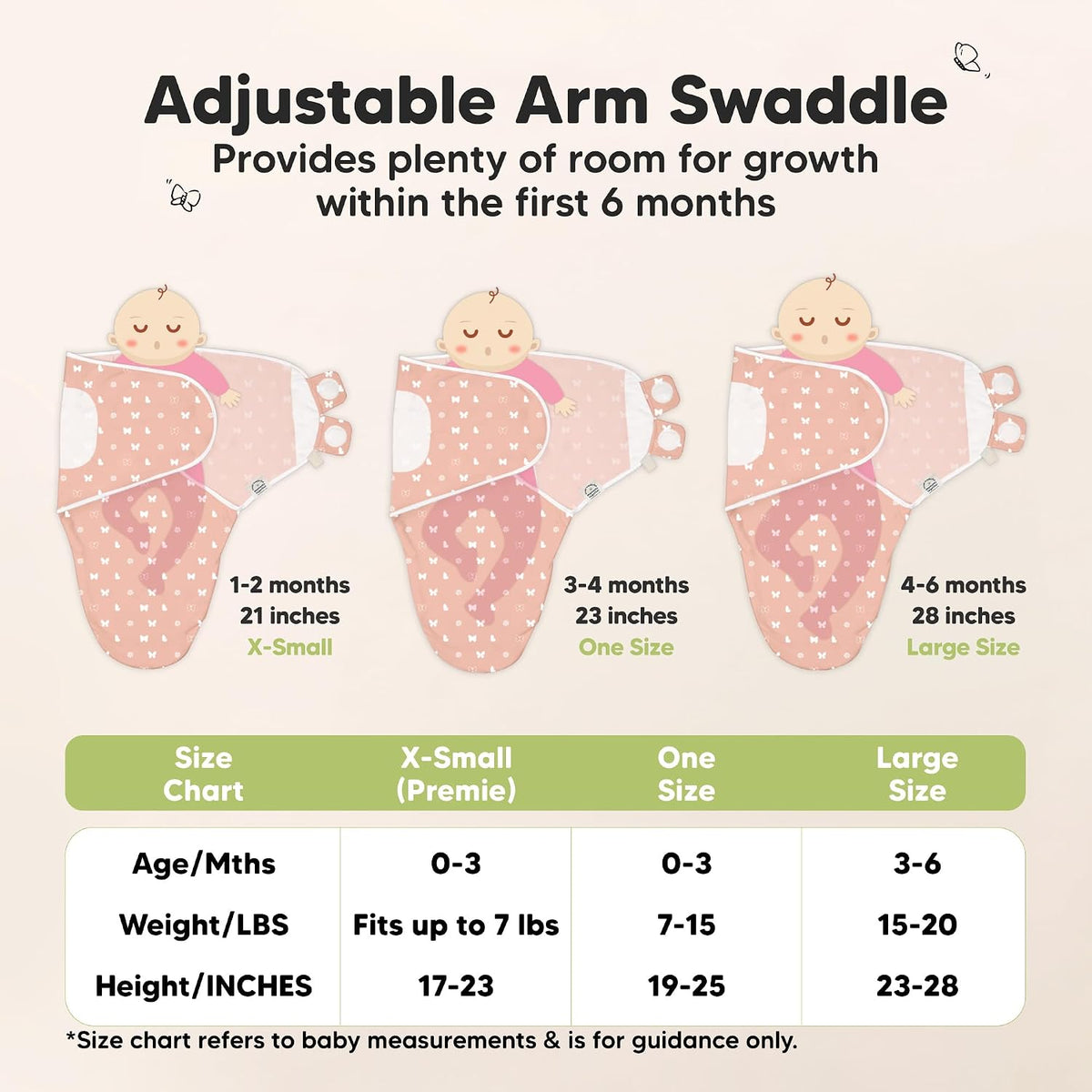Keababies Soothe Swaddle Wraps with Knot Hats (Aspire) - Pack of 3