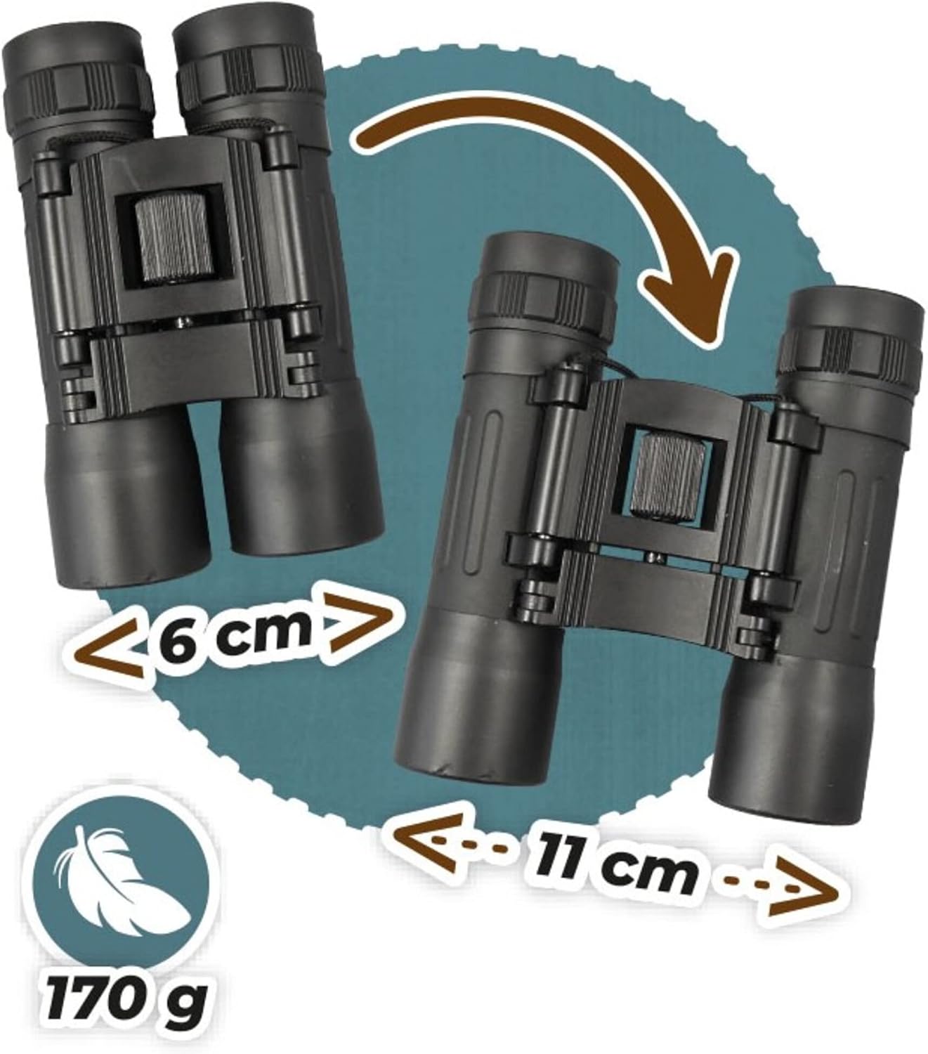 Buki France Expert Binoculars – SP008, 10x Magnification