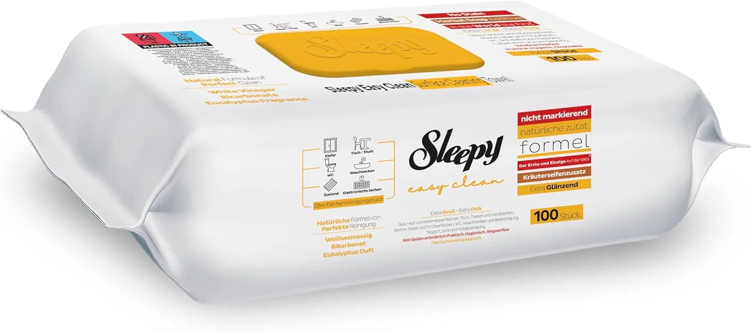 Sleepy Antibacterial Wet Wipes (100 Count)