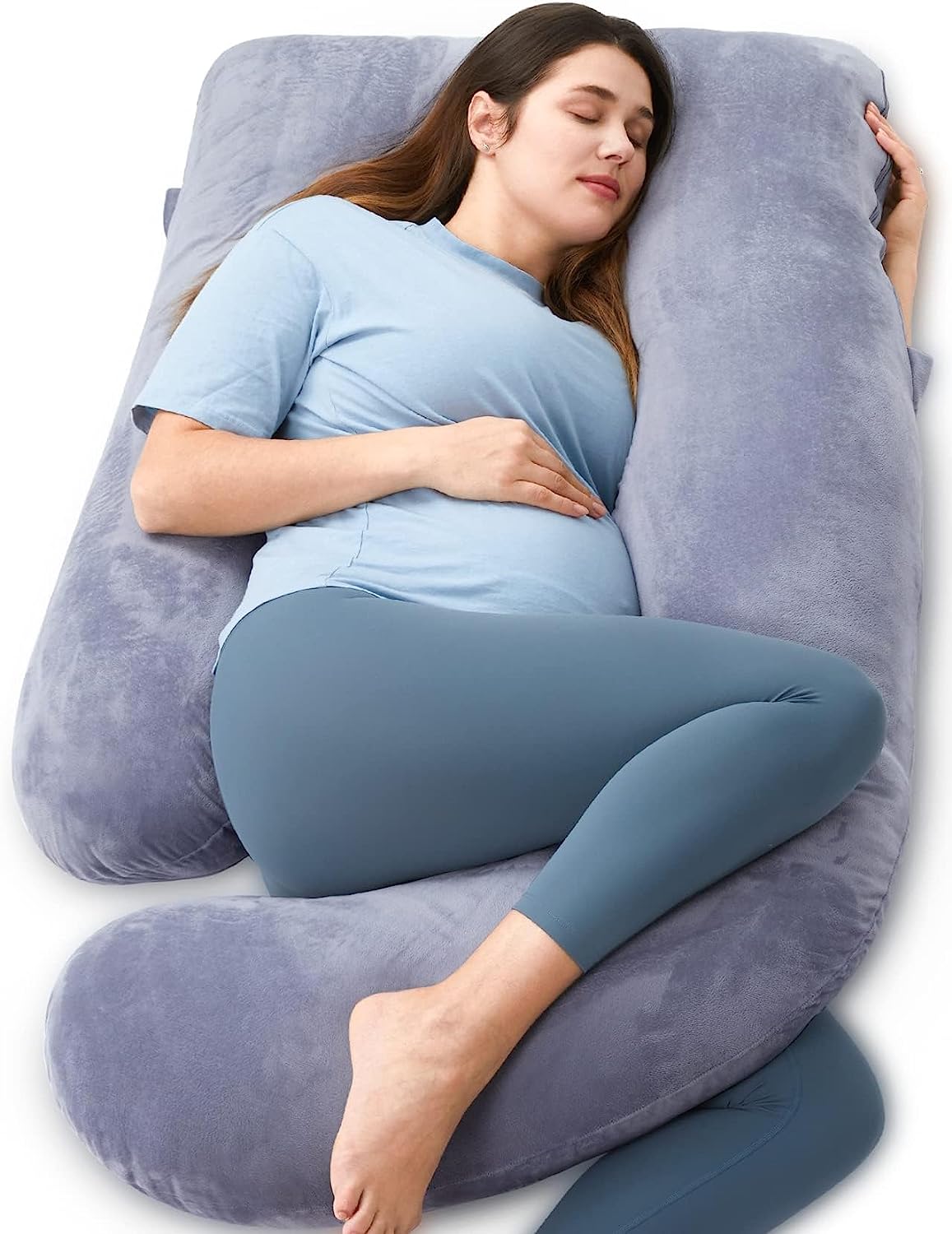 Momcozy U Shaped Pregnancy Pillow.