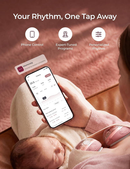 Momcozy Wellness 1 Warm Massage Wearable Breast Pump
