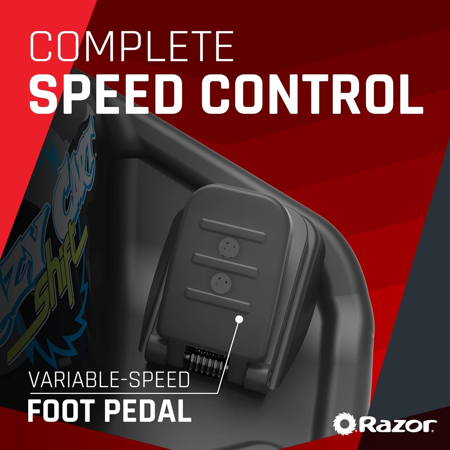 Razor Crazy Cart Shift (Blue,13Kmh)