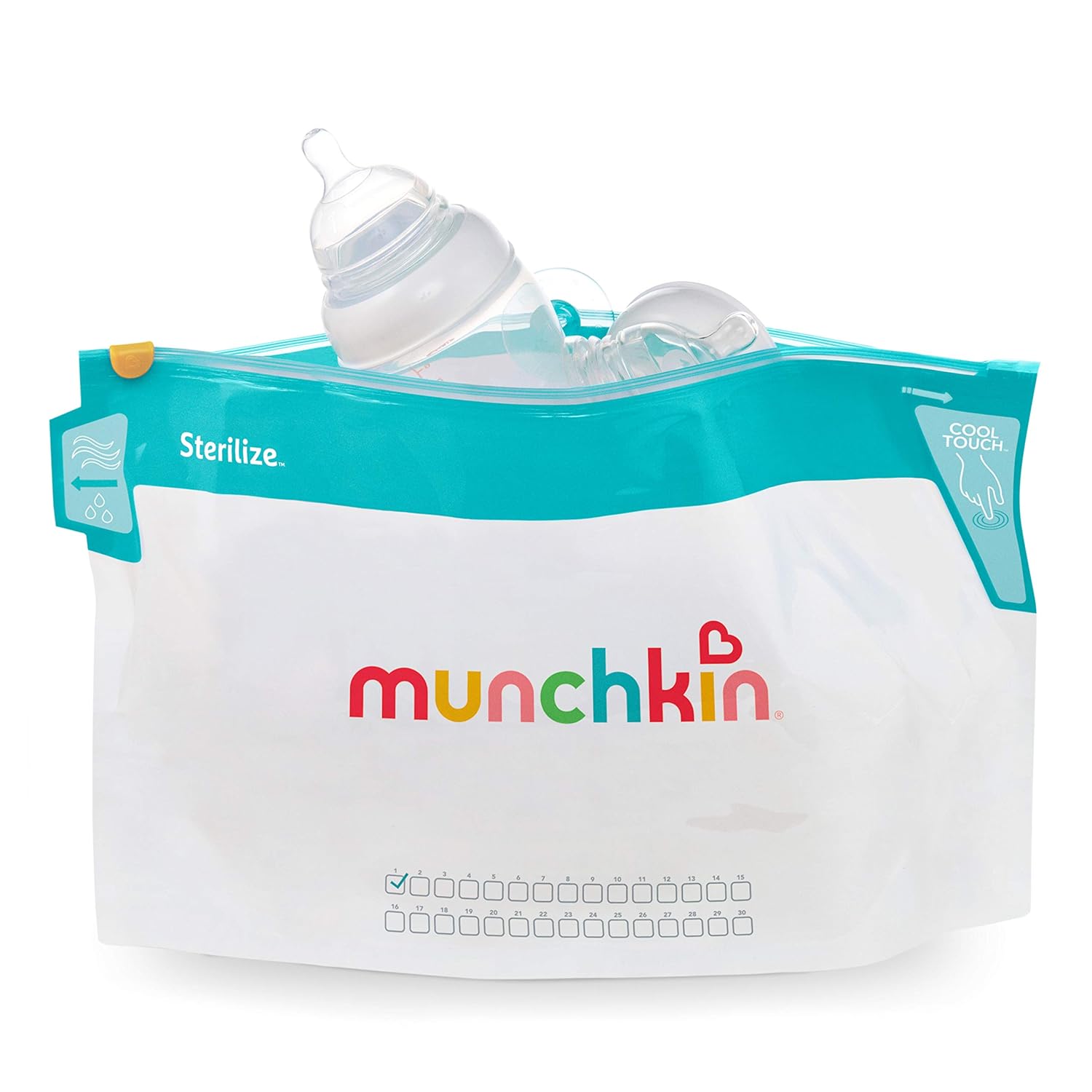 Munchkin Latch Microwave Sterilize Bags, 6pcs