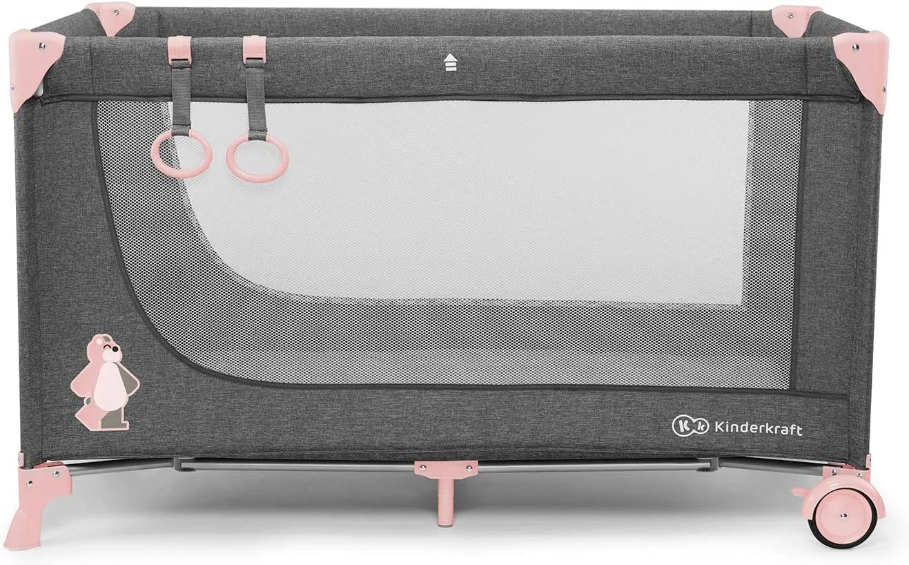 Kinderkraft Joy Folding Bed without Accessories (Pink)