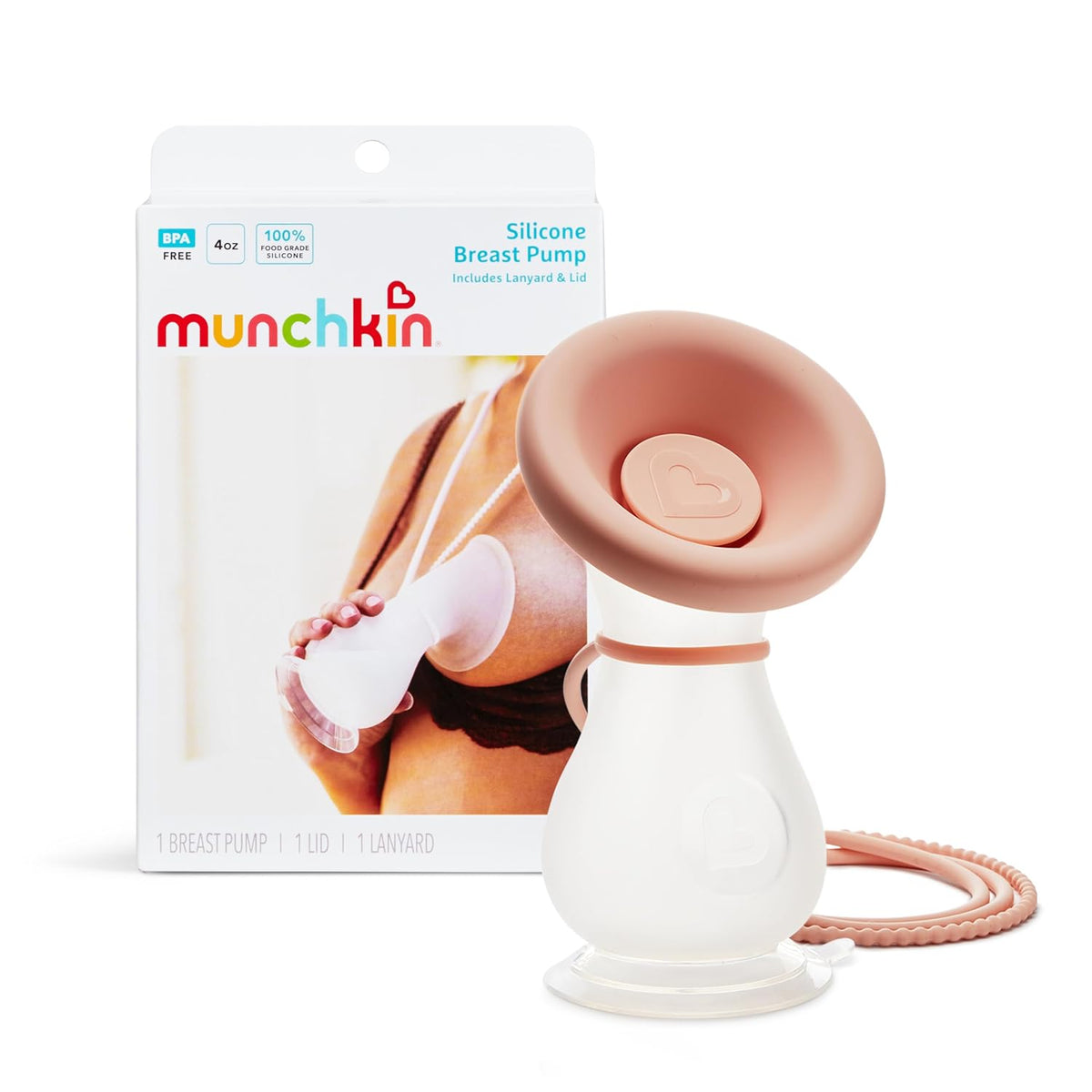 Munchkin Silicone Manual Breast Pump