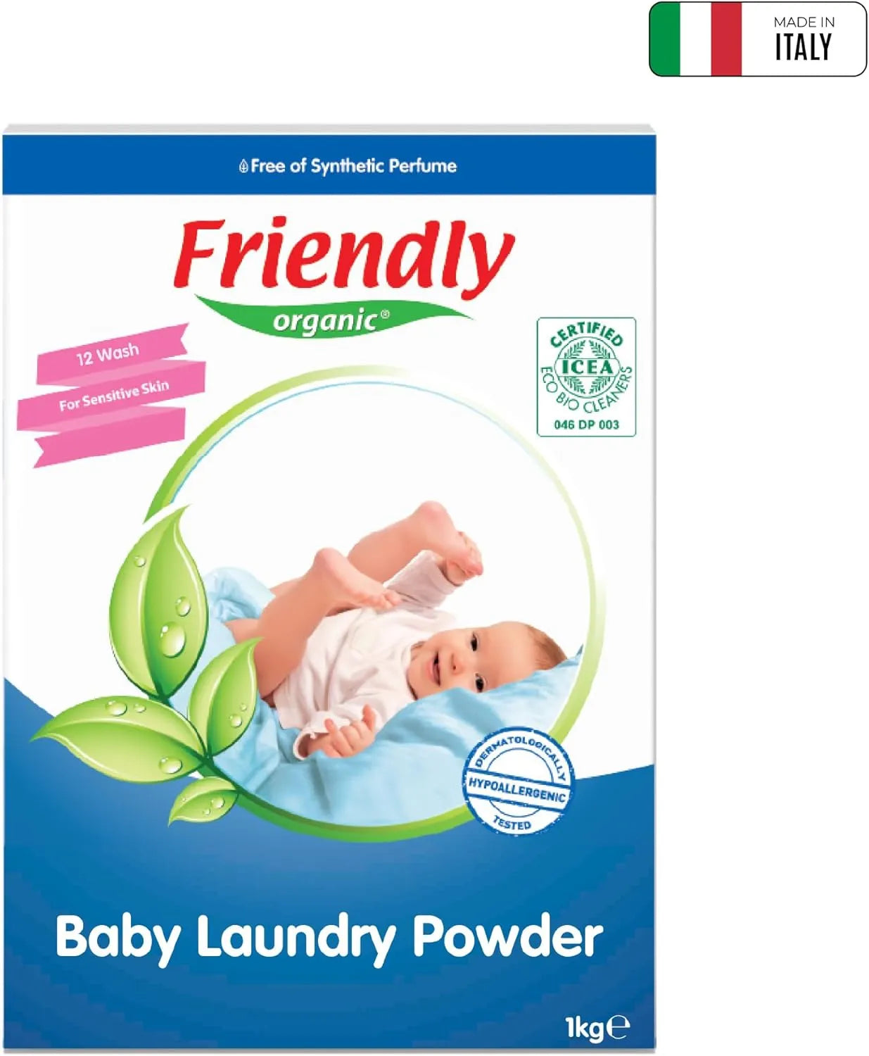 Friendly Organic Baby Laundry Detergent Powder (1000g)
