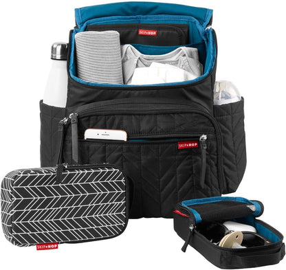 Skip Hop Diaper Bag Backpack: Forma, Multi-Function Baby Travel Bag