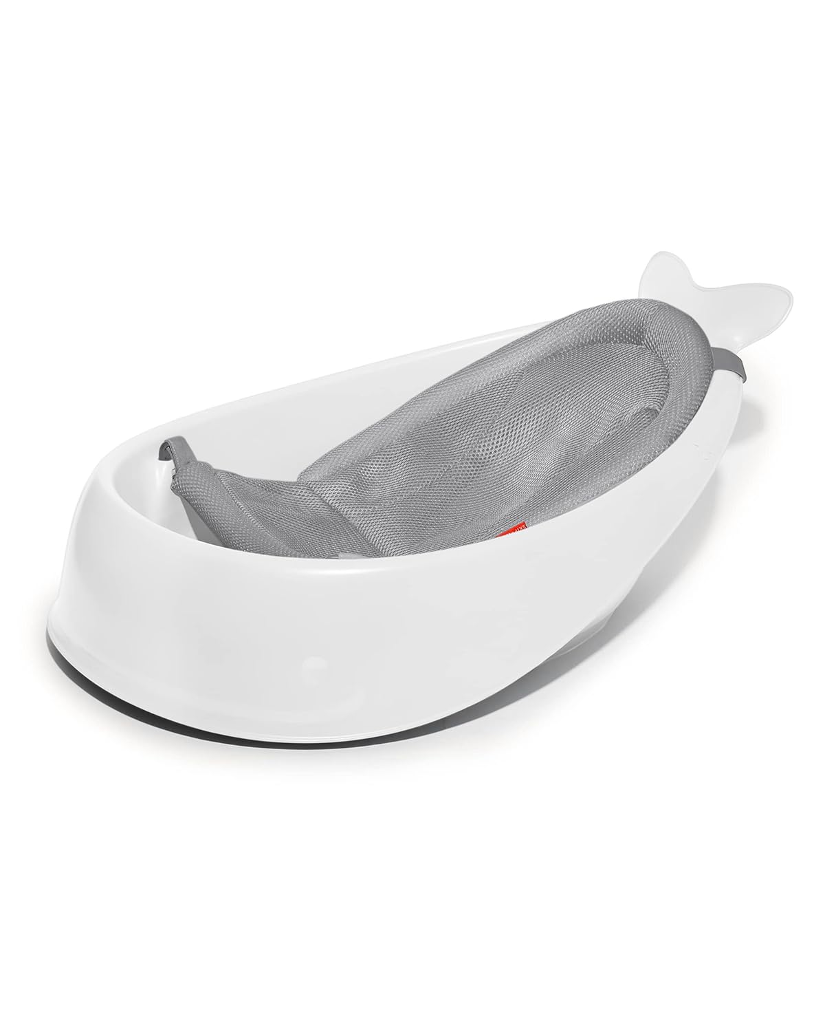 Skip Hop Moby Bathtub - 3-Stage Smart Sling Tub, Moby, White