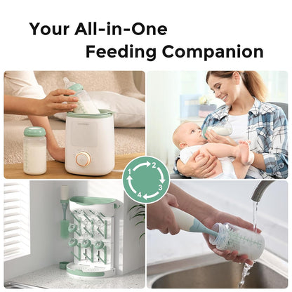 Momcozy Natural Baby Bottle BPA Free Breast Milk Container Storage Collection Bottle