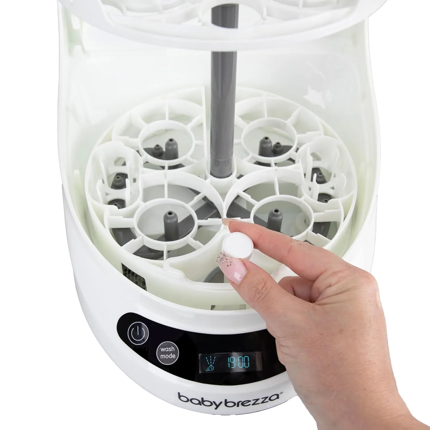 Baby Brezza Descaling Tablets for Baby Brezza Bottle Washer Pro, 20 Tablets