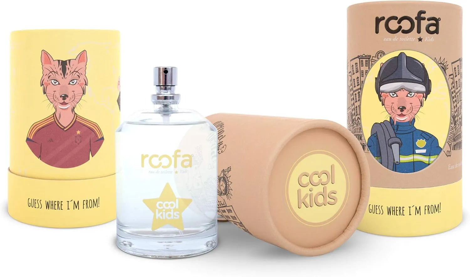Roofa Spain Cool Kids Girls Eau de Toilette Perfume (100ml)