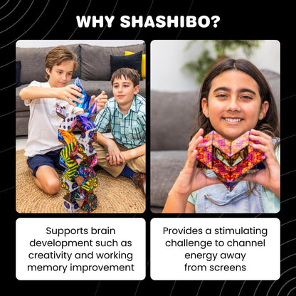 Shashibo Blue Planet Shape Shifting Fidget Cube
