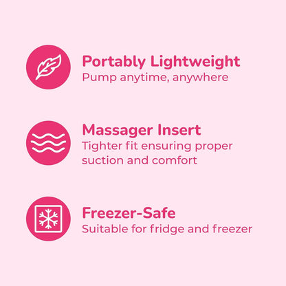 Spectra Manual Wide Neck Breast Pump.