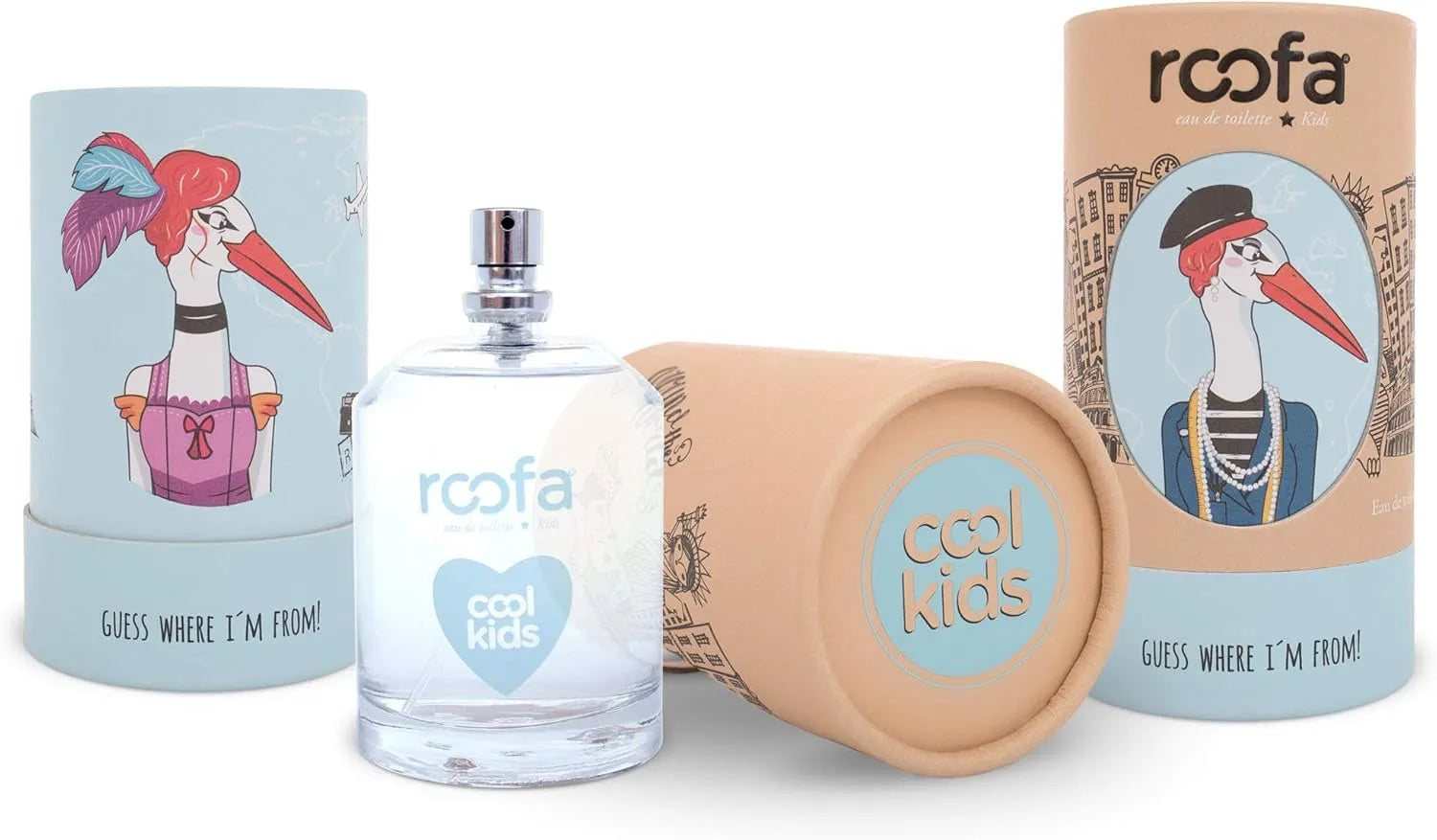 Roofa Spain Cool Kids France Girls de Toilette Perfume (100ml)
