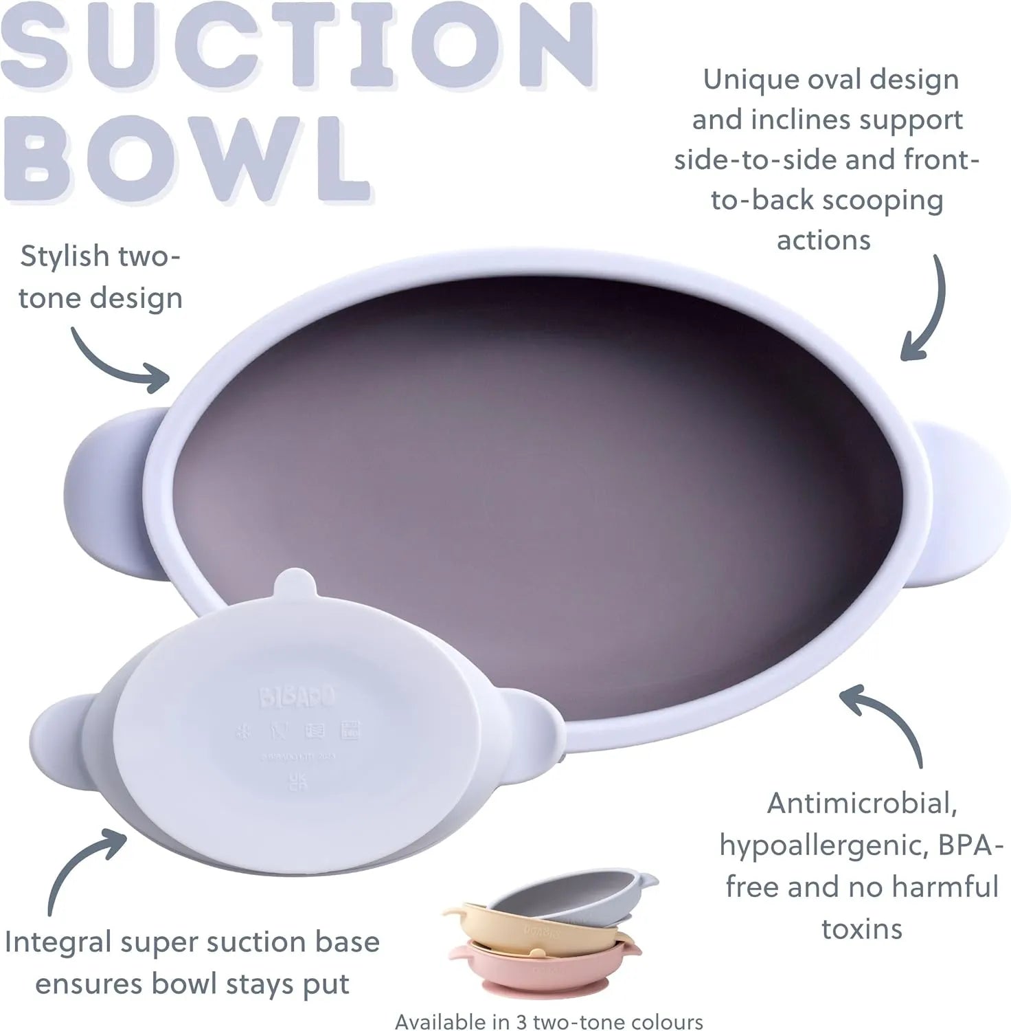 Bibado Silicone Suction Bowl