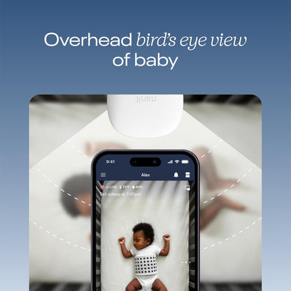 Nanit Pro Baby Monitor with Wall Mount & Sleep Tracking