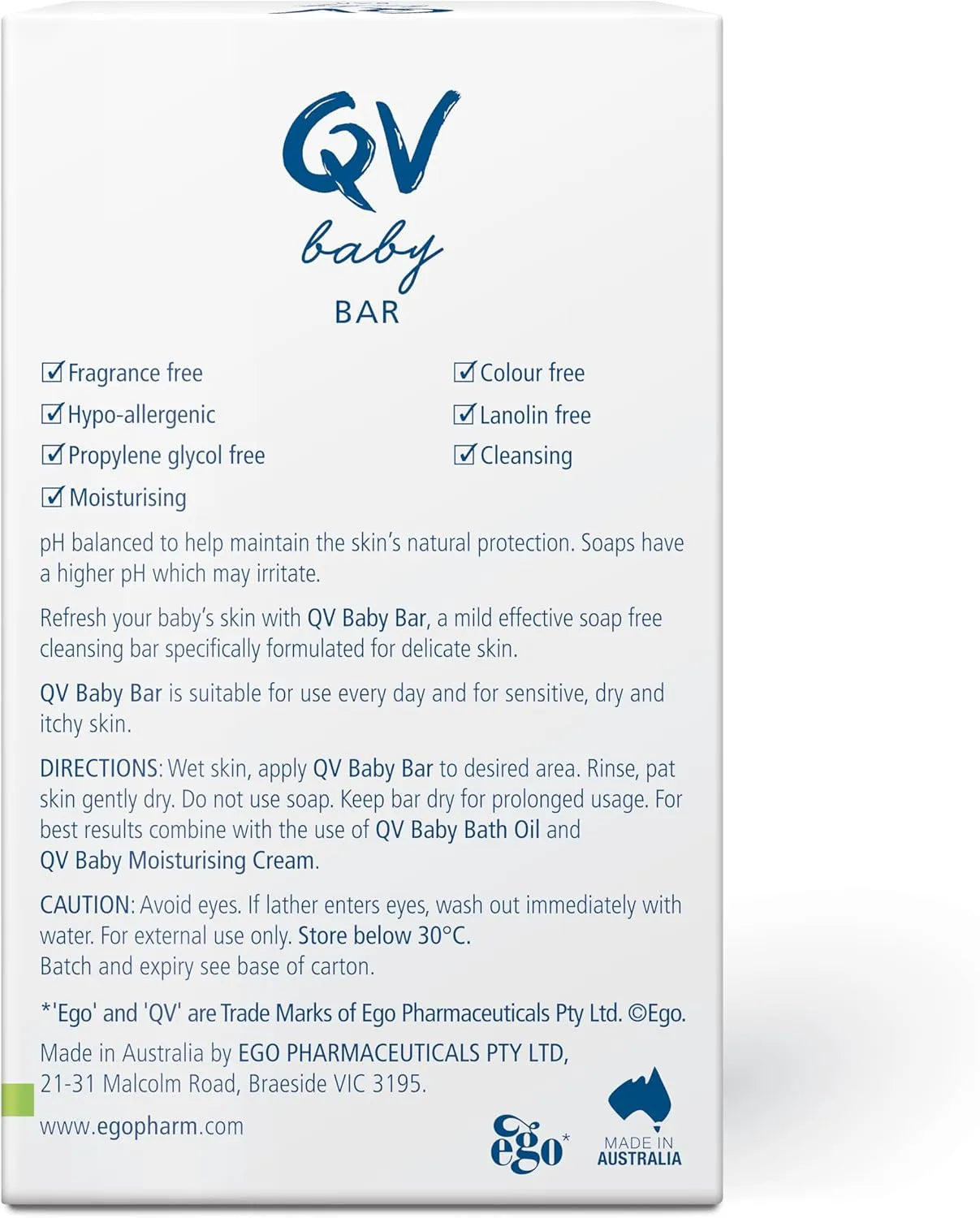 QV Baby Bar (100gm)