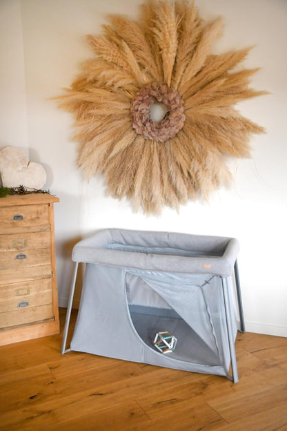 Beaba 4 In 1 Travel Cot Pebble (Grey)