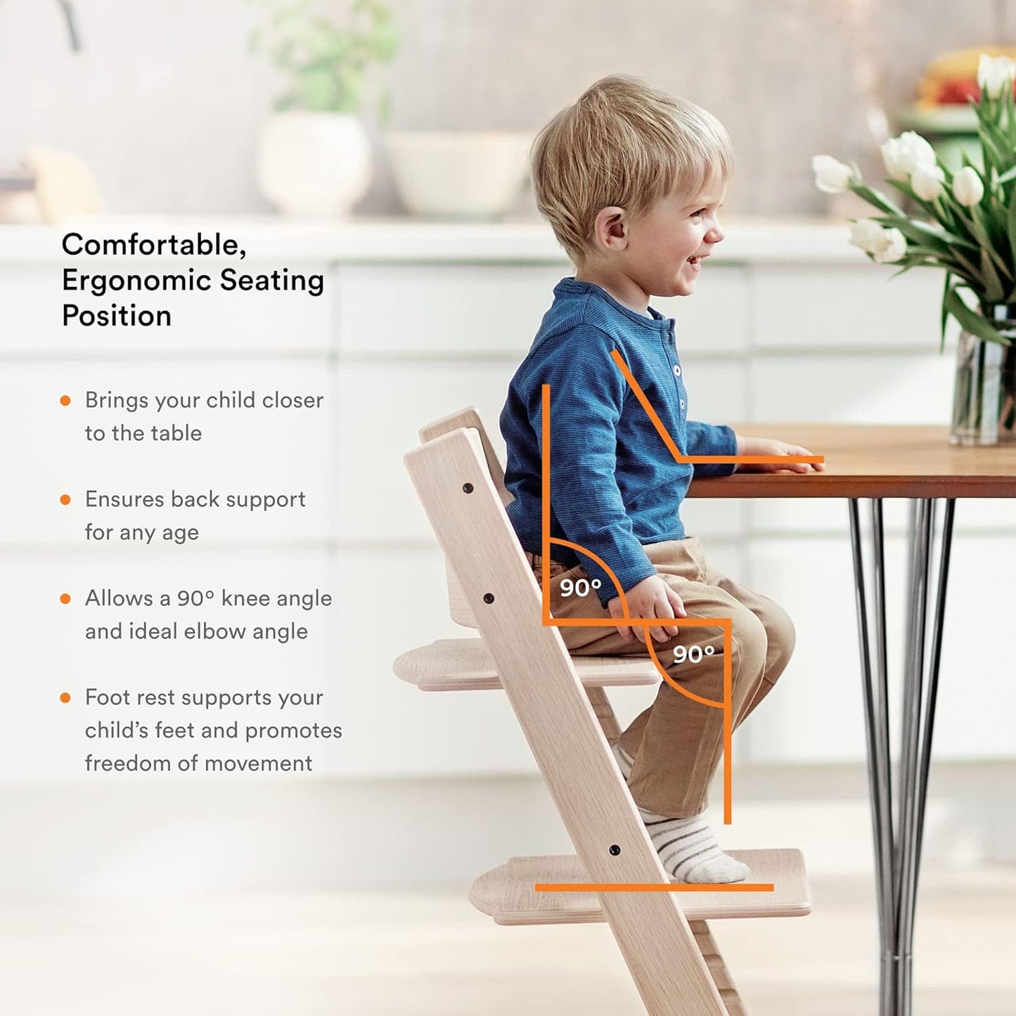 Stokke Tripp Trapp Chair (Adjustable and Convertible Chair)