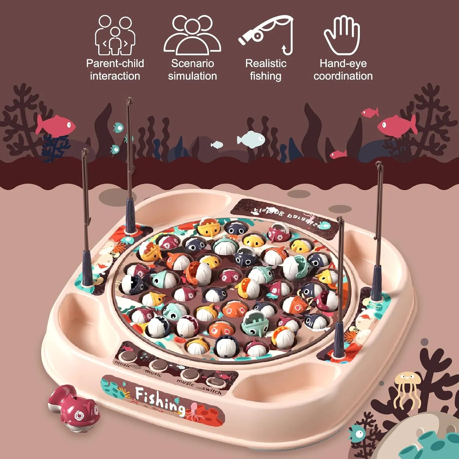 Fishing Game (50 Accessories)
