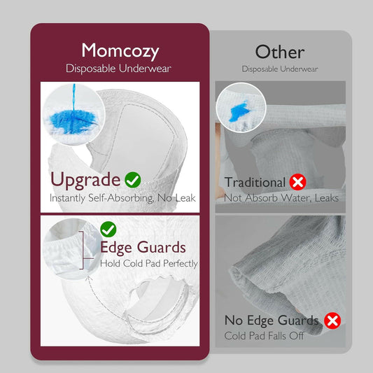 Momcozy Postpartum Disposable Underwear (12 Pcs)
