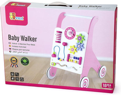 Viga Activity Baby Walker (Pink)