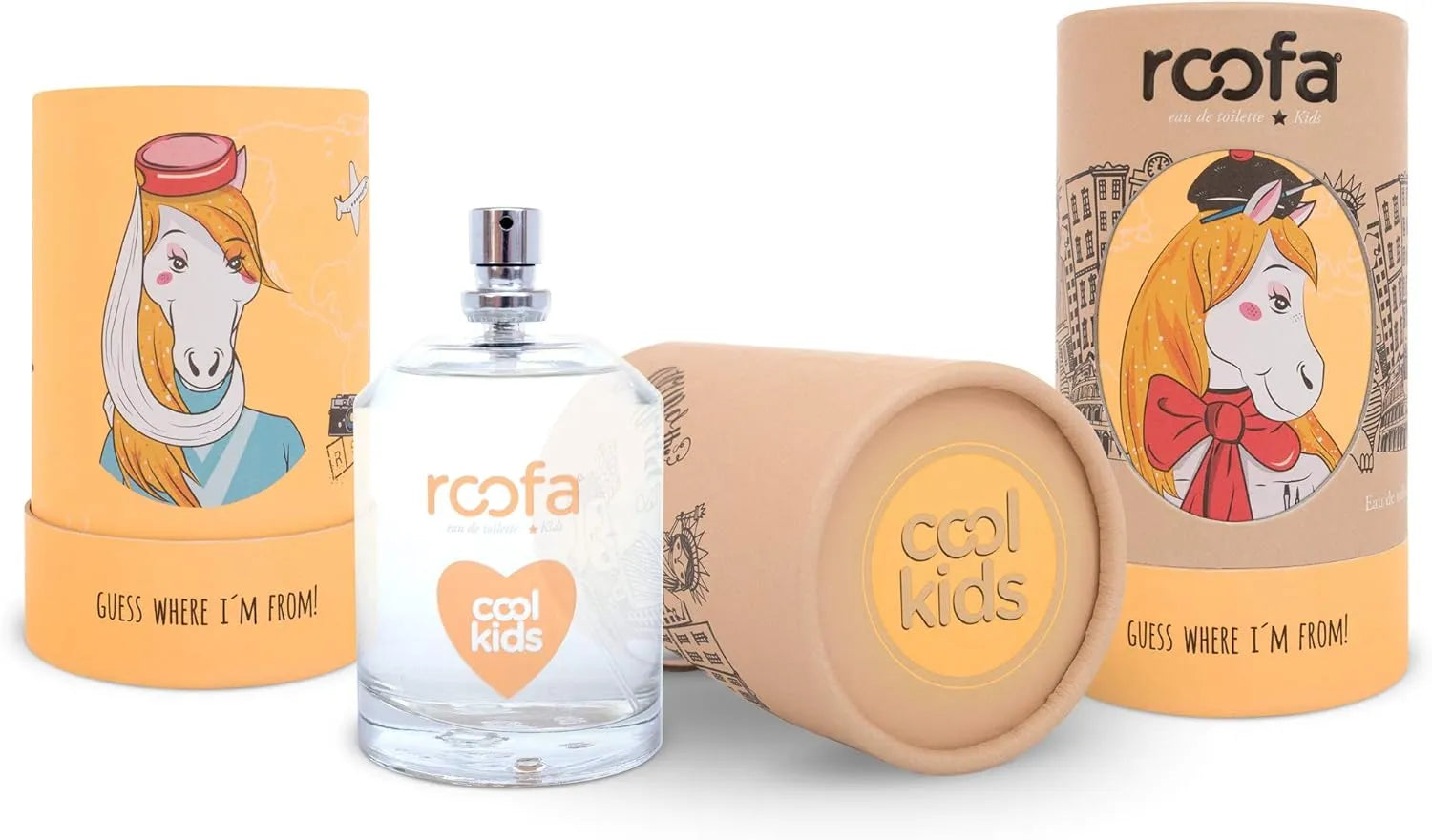 Roofa Spain Cool Kids Girls Eau de Toilette Perfume (100ml)