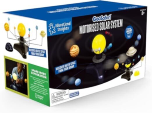 Learning Resources - GeoSafari Motorised Display Solar System for Kids 8+