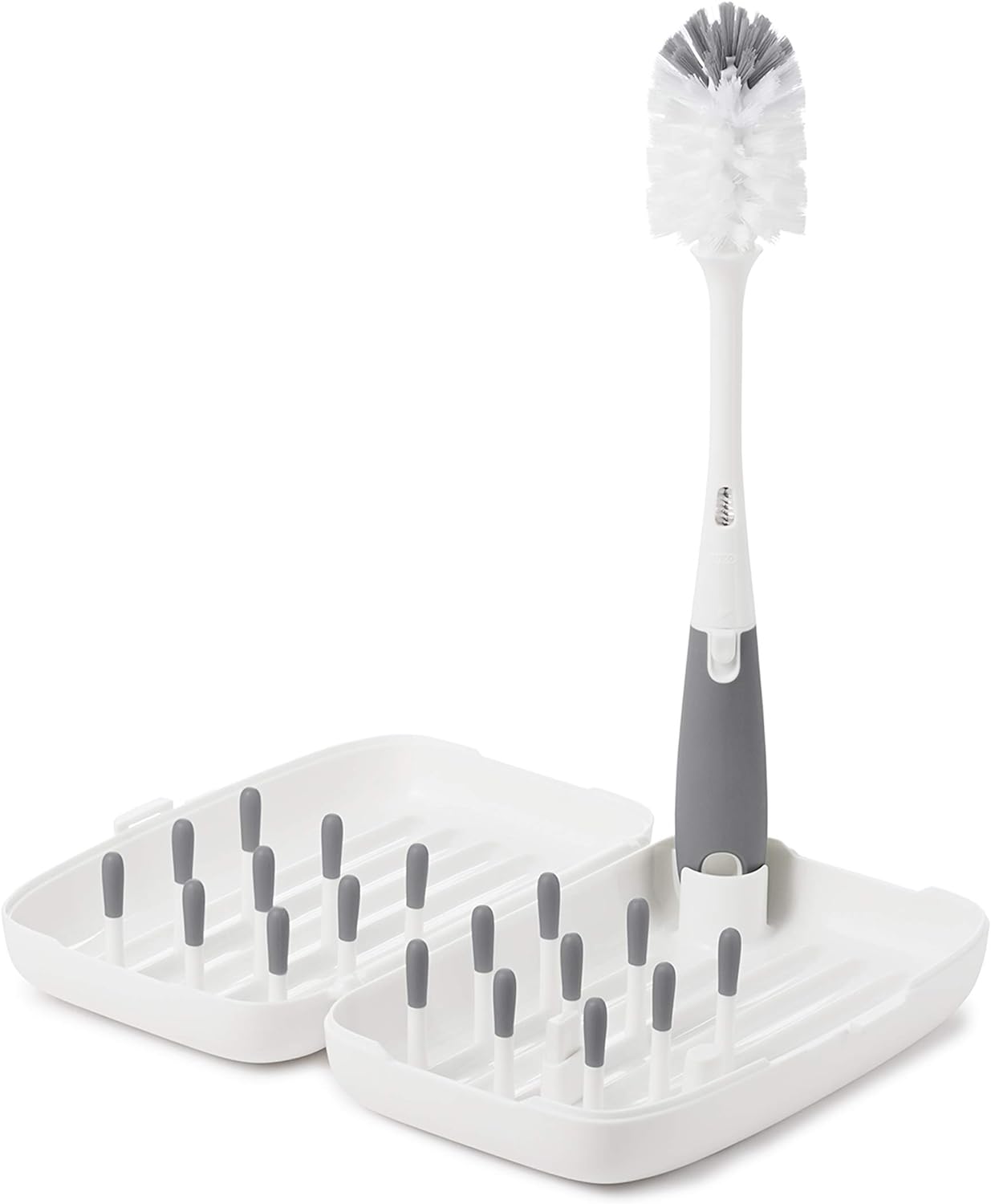 OXO Tot Travel Size Drying Rack with Bottle Brush