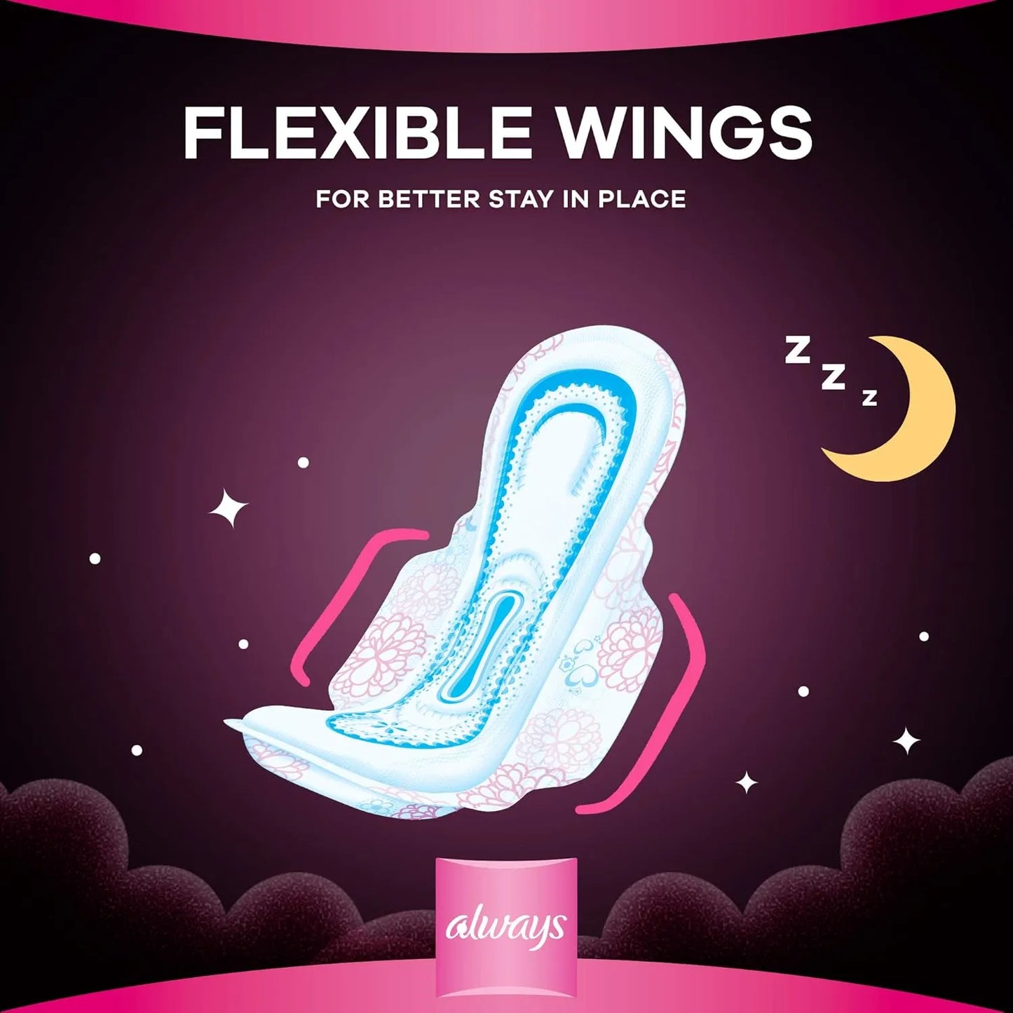 Always Dreams Night Thick Pads (24x7)