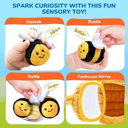 HoneyBee Home Play Montessori Sensory Baby Toy Set