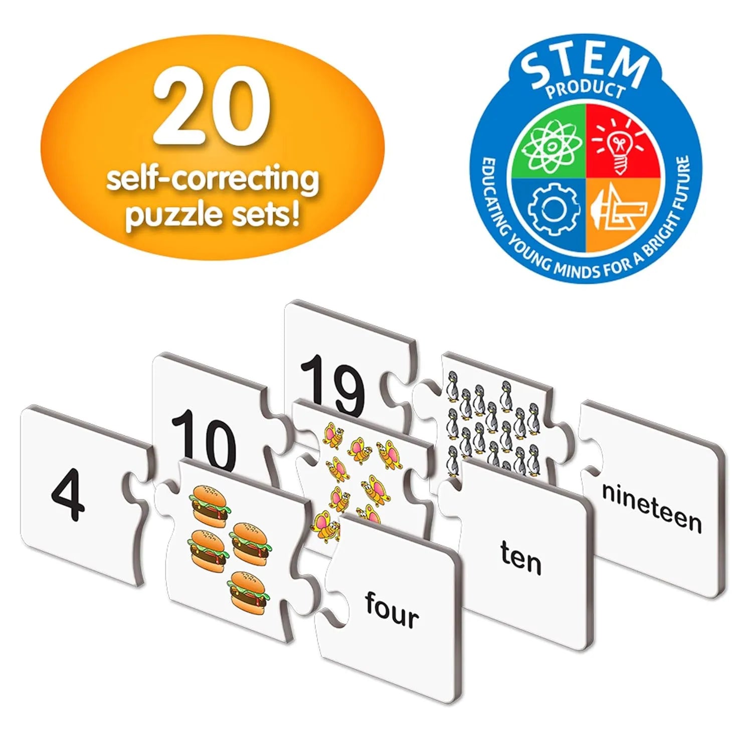The Learning Journey Match It! Numbers