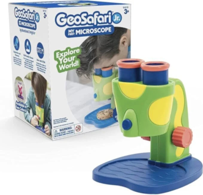 Learning Resources - GeoSafari Jr. My First Microscope for Kids 3+