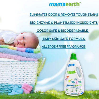 Mamaearth Plant Laundry Detergent (1000ml)