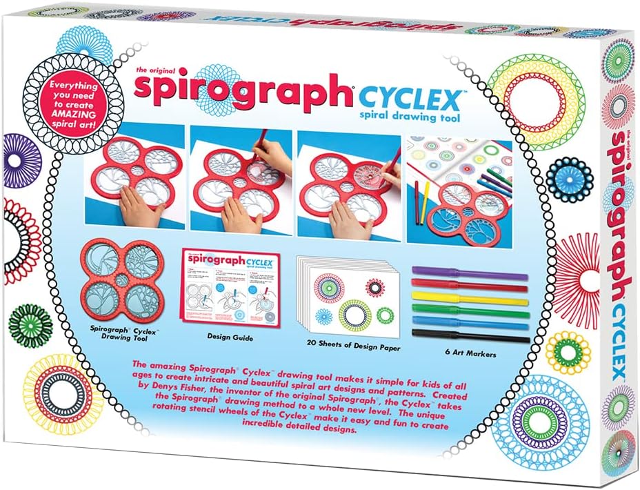 Spirograph Spiral Art Cyclex Kit
