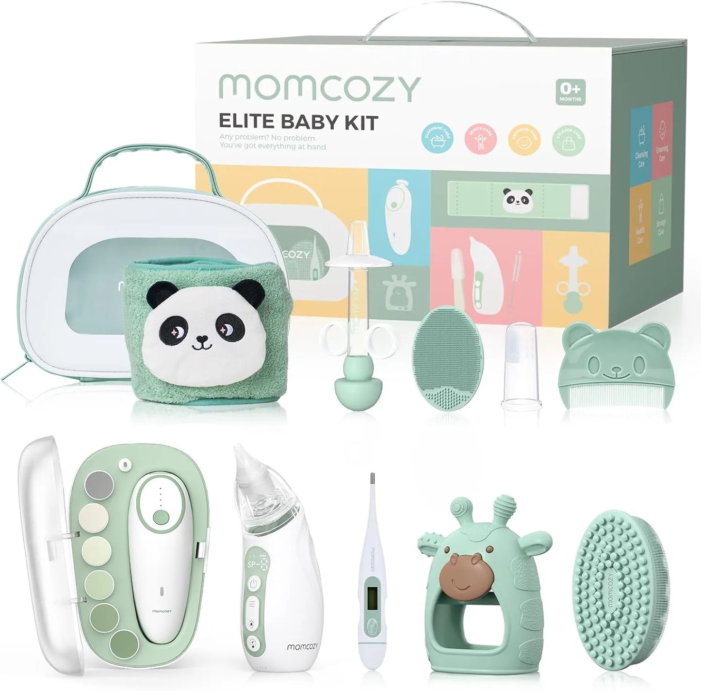 طقم الطفل النخبوي المتكامل من Momcozy