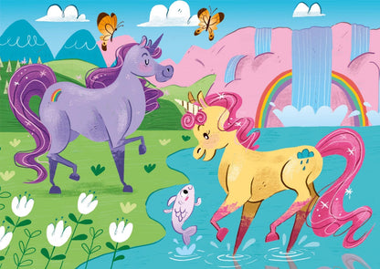 Clementoni I Believe in Unicorns 2 x 20 Piece Puzzle Set