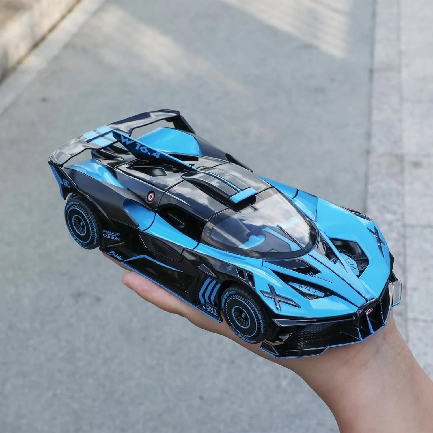 Bburago Bugatti Bolide Super Car (Blue)