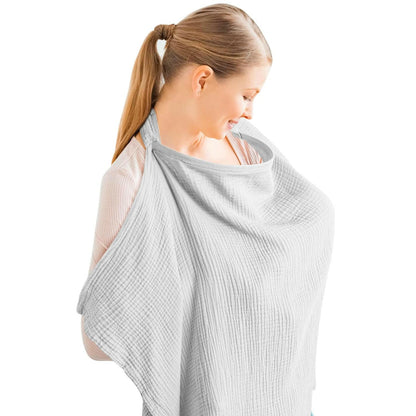 Konssy Muslin Nursing Cover for Baby Breastfeeding