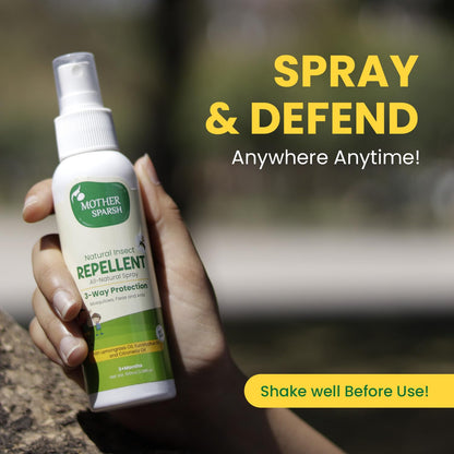 Mother Sparsh Natural Insect Repellent Spray For Babies, 100ml