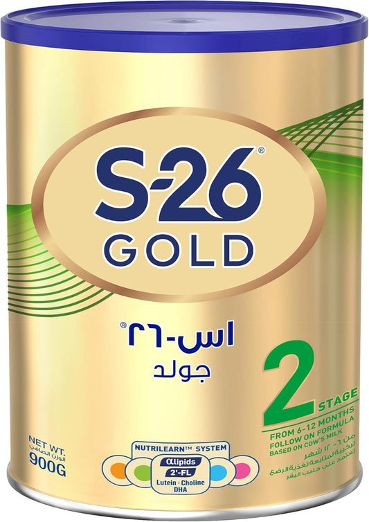 حليب وايث نيوترشن إس 26 غولد للرضّع، 900g