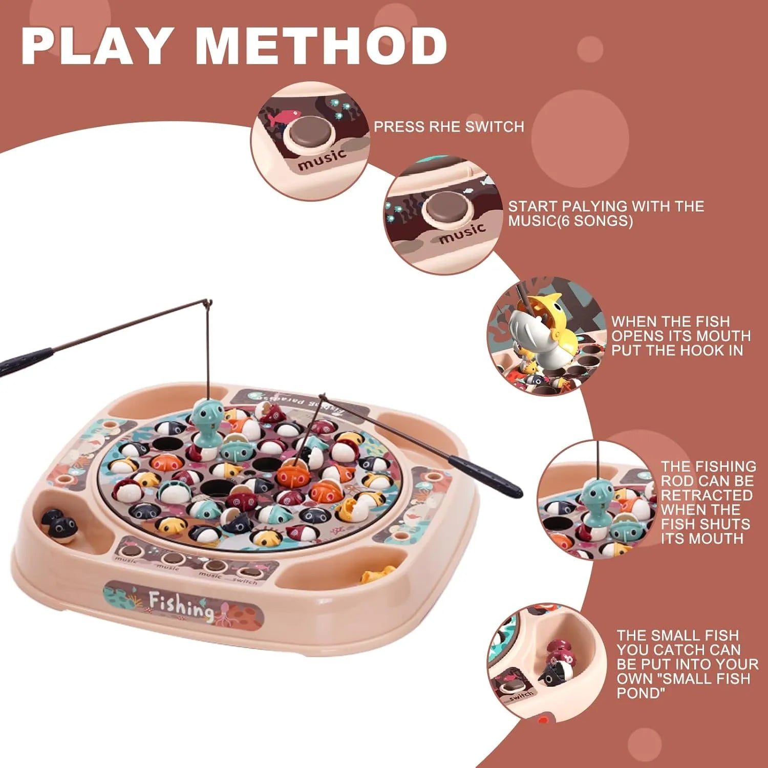 Fishing Game (50 Accessories)