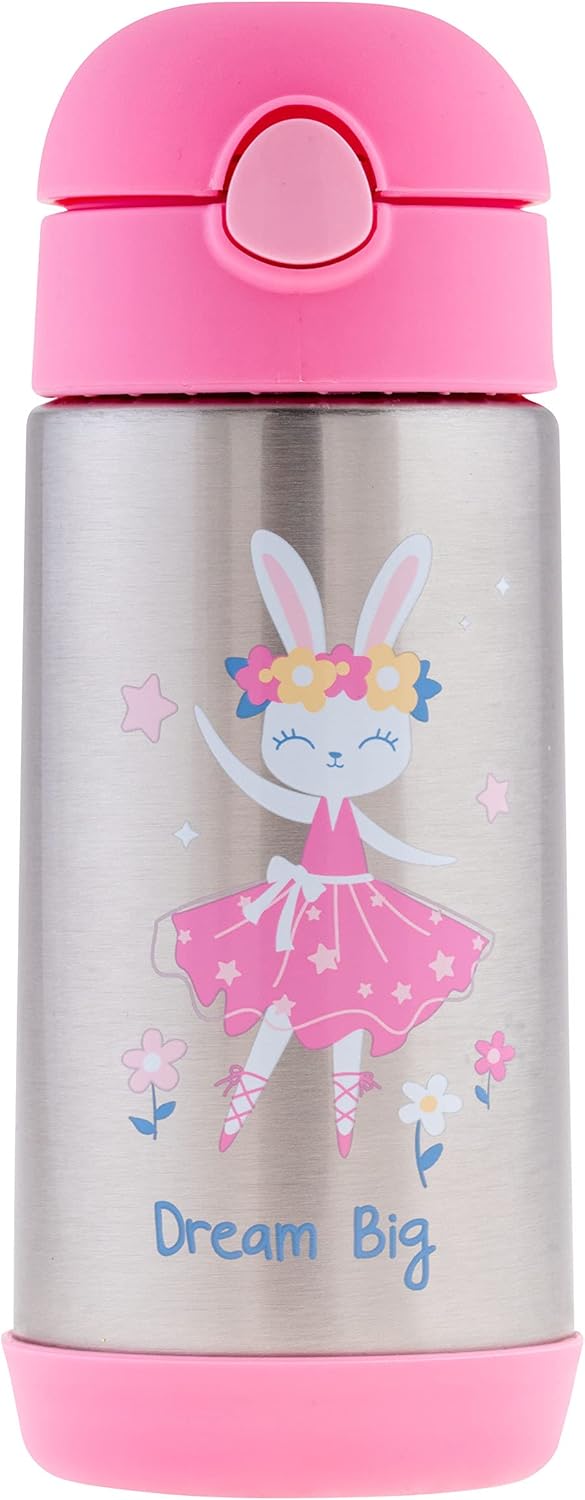 Stephen Joseph Double Wall Stainless Steel Bottle