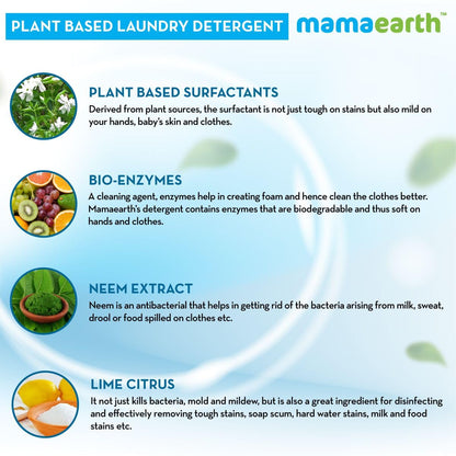 Mamaearth Plant Laundry Detergent (1000ml)
