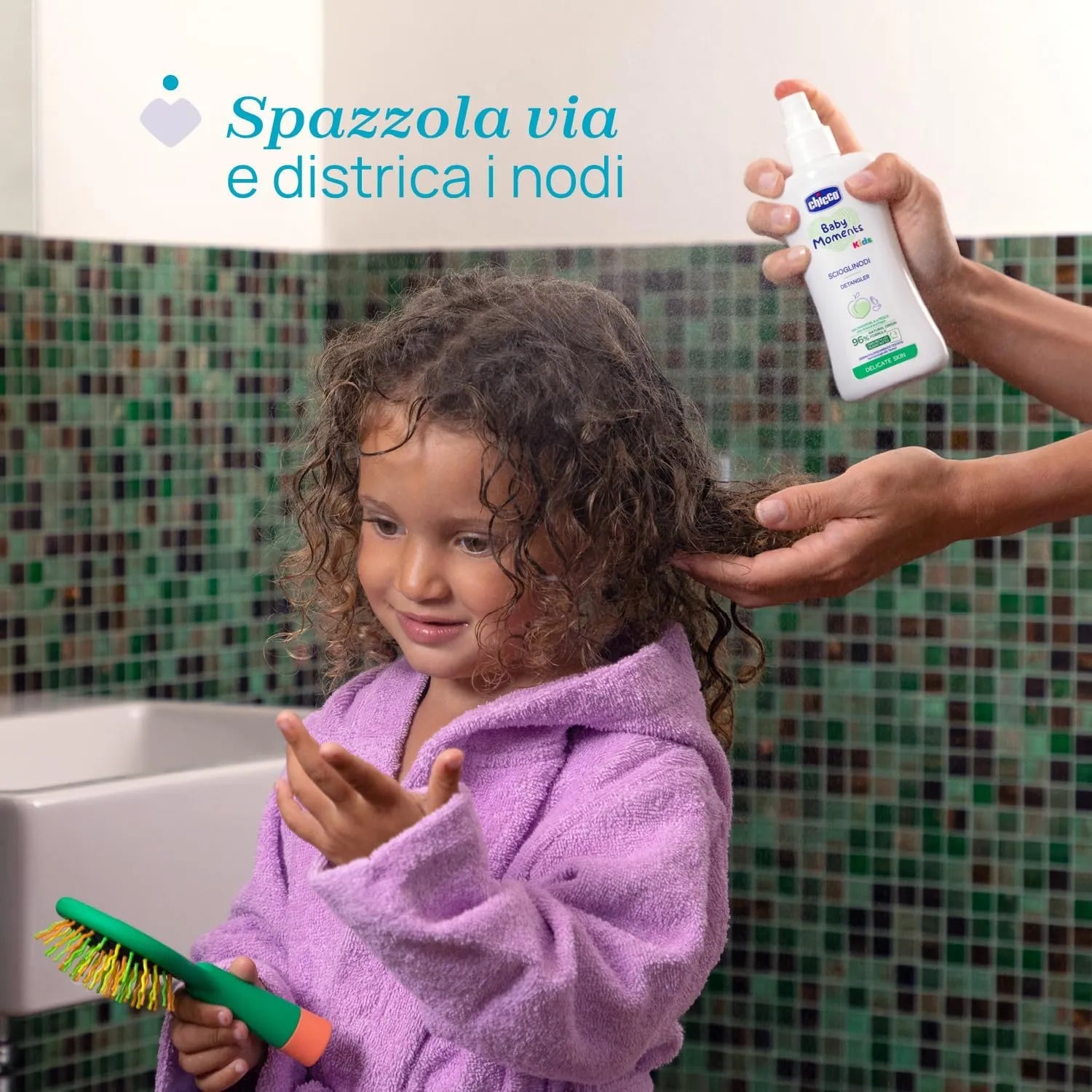 Chicco Baby Moments Detangler For Kids (200 ml)