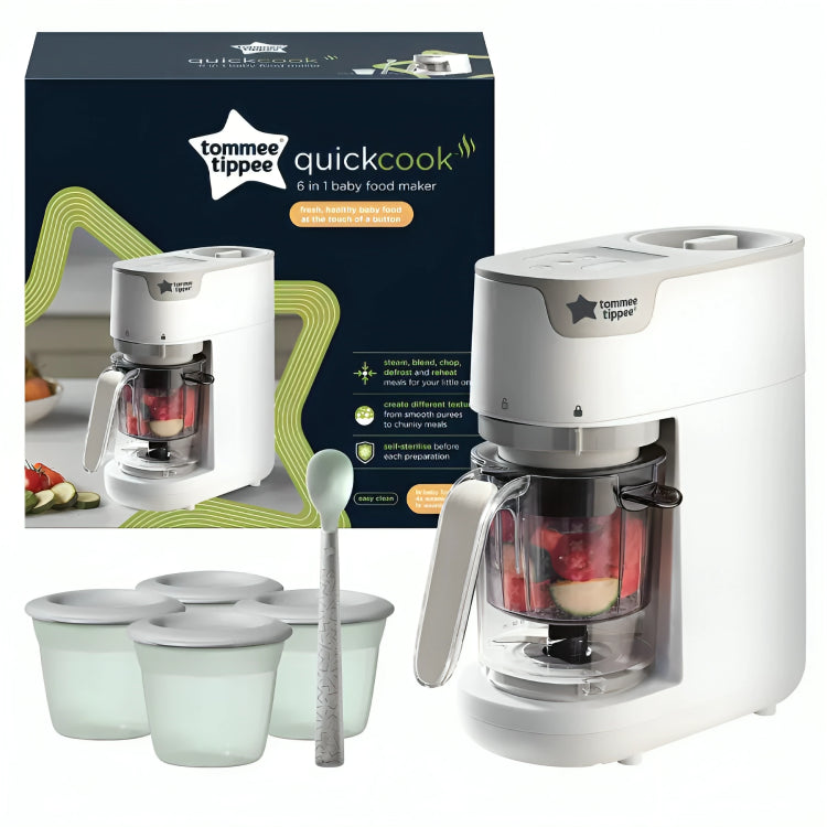 Tommee Tippee 6 In 1 Baby Food Maker (White)