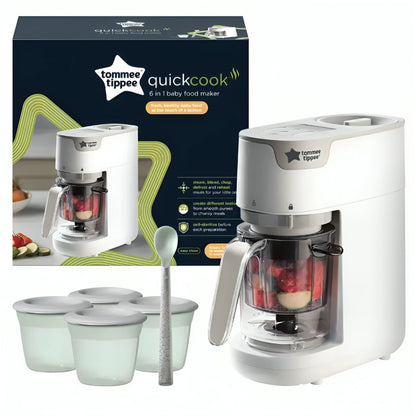 Tommee Tippee 6 In 1 Baby Food Maker (White)