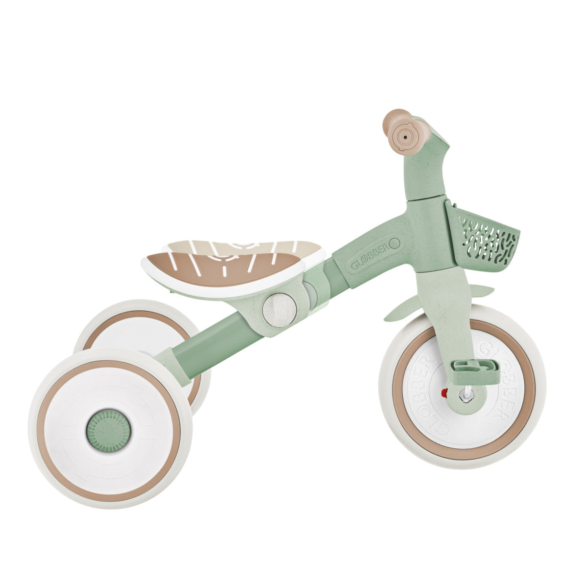 Globber - Learning Trike 2-in-1 Plus Ecologic - Sage