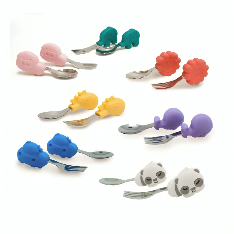 Marcus & Marcus Palm Grasp Spoon & Fork Set